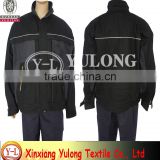 en20471 manufacture wholesale breathable cotton coverall with reflective tape for road safety