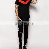 CHEFON Cut & Sew Chevron t Shirt Shopping Online thumbnail-2