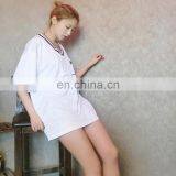 Streetwear Round Bottom t Shirt for Men and Women thumbnail-5