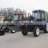 45HP Cheap Farm Tractor for Sale, Wheel Tractor With Front Loader and Backhoe thumbnail-5