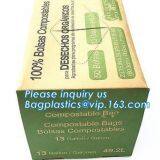 64 Gallon Compostable Trash Bag Biodegradable Garbage Bag, 0.9 Mil, 47