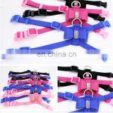 Diamond Embedded Butterfly Knot Adjustable Pet Collar Leather Leash Training Dog Pulling Rope Pet Neck Chain Pet Supplies thumbnail-5