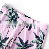 Summer Parent-Kids Swimwear Family Coconut Palm Print Hawaii Beach Swimsuit Unisex thumbnail-7