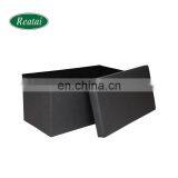 Reatai Hot Sell 76 x 38 x 38cm Pvc Folding Bedroom Modern Bed Side Bench thumbnail-1