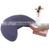 Factory Price Blue Good Neck Protection C Shape Multi Functional Pillow Soft Waist Cushion With Food Grade Polystyrene Filling thumbnail-3