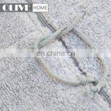 Adult Pyjamas Penguin Logo Embroidery Patch Brushed Cationic Sherpa Fleece Bathrobe With Zipper thumbnail-5