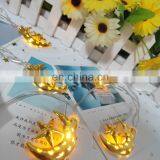 10L Led Iron Moon Star Night Ceiling Light Christmas Decoration Wall String Lights Indoor Home Garden Room Strip Lighting Morden thumbnail-2