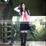 China Manufacturer Pin up Cheap Wholesale Primary Middle Longsleeve School Uniform Fancy Dress thumbnail-2