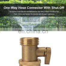 Garden Heavy Duty Brass One Way Water Hose Connector thumbnail-5