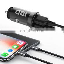 12V Output Quick Charger Car Smarphone Small 36W Car Charger Logo Custom thumbnail-2