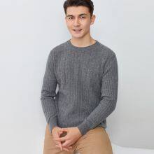 Autumn Season Mens Cashmere Jumpers Cashmere Clothing