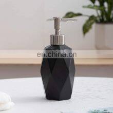Custom Logo Luxury Empty Lotion Hotel Design Eco Friendly Reusable Printed Hotel Ceramic Hair Shampoo Pump Shower Gel Bottles thumbnail-2