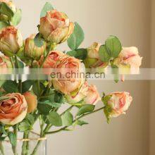 Wholesale Cheap Personalized Artificial Silk Rose Flower Decoration Wedding thumbnail-4