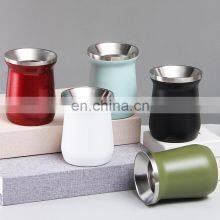 Original Copo Stanley Mate Yerba Custom Logo 300ML Stainless Steel Wide Mouth Copo Termico Tumbler Cups Coffee Tea Mug thumbnail-1