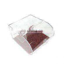 Retail Store Container Bin for Sale Stackable Wholesale Custom Clear Acrylic Candy Dispenser With Scoop