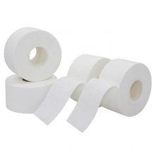 3.8cm*13.7m White Cotton Premium Strapping Sport Tape ,strain Injury Support Medical Adhesive Wraps Athletic Tape Unisex Neutral