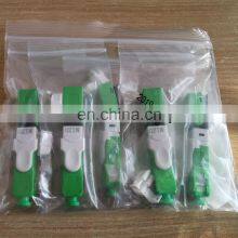 High Quality Green Optical FTTH ESC250D SC APC Fiber Optic Fast Connector thumbnail-3