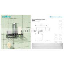 Black Electrophoresis Suction PS Box Bathroom Rack Set of 3 Bathroom Storage Iron Wire Rack thumbnail-3