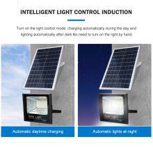A HUAPAI Waterproof Ip65 Integrated Outdoor ABS Floodlight Lamp Stadium 60w 100w 200w Solar LED Flood Light thumbnail-3