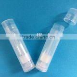 Color Customerize Round PP Lip Balm Tube Container,PP Lipstick Tube Container