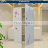 Easy Assembled Hotel Bedroom Set Double Doors Wardrobe Bedroom Furniture Classic Steel Almirah thumbnail-6