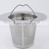 YangJiang Factory Manufacture SS 304# Tea Strainer for Teapot Custom Metal Tea Infuser