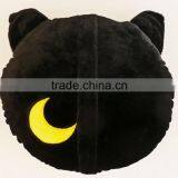 Plush Black Cat Emoji Pillow Cushion, Emoji Pillow Cushions , Emoji Cushions thumbnail-2