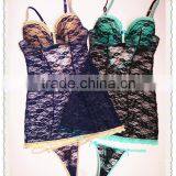 Fashion Lace Lingerie, Sexy Babydoll Factory thumbnail-4