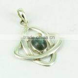 Royal Design Labradorite 925 Sterling Silver Pendant thumbnail-1