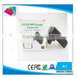 WiFi Wall Charger Hidden Camera Adapter Adaptor 1080P HD Recorder DVR ..