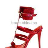 White Color Strap Sandals Big Size Shoes Women Sandals Popularity 2015 Night Club Sandal Shoes thumbnail-4