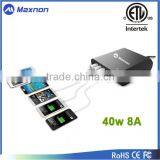 Manufacture Intelligent 5 Port Usb Travel Charger for Mobile Phone Tablet Etc ETL CCC Certified Supplier's Choice thumbnail-6