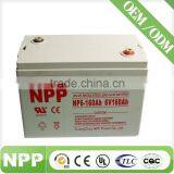 6v 160ah Rechargeable Sealed Lead Acid Battery for UPS System Made in China thumbnail-1