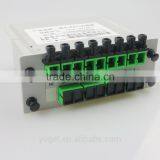 China Supplier Inserting Single Mode Plastic 1x16 PLC Optical Fiber Splitter Coupler thumbnail-2