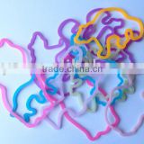 Animal shape & Colorful silicon rubber band