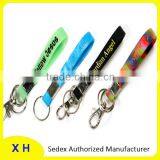 2014 Colorful Printed Silicone Cheap Keychain thumbnail-1