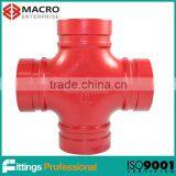 UL/ FM Ductile Iron Grooved Fittings Crosses thumbnail-1