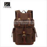 China Online Shopping Retro Backpack Shoulder Bag Canvas Bag