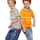 Fashion Design Short Sleeve Boys Polo Shirt Top Quality New Boy T Shirts Baby Shirts Kids Wholesale Clothing