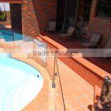 Bolt Free Frameless Stainless Steel Swimming Pool Fence Glass Bracket thumbnail-2