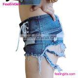 New Fashion Sexy Ladies Jeans Top Design thumbnail-2