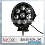 Emark RoHS Round Shape High Power 7 Inch 80W Led Driving Light Quality Choice