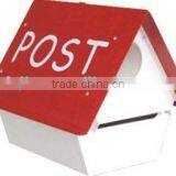 JHC-2102M-T Ourdoor Newspaperholder Locking Minisized Mailbox/Unique Design Mailbox/Post Mounted Letter Box