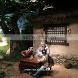 Family Happiness Chinese Folk Culture Art Silicone Sculpture thumbnail-2