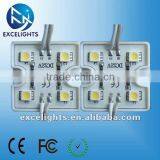 Outdoor Waterproof Smd Led Module 5050 for Illuminated Sign 12v Super Bright 4 Chips 5050 White LED Module