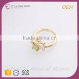 R63505I01 2016 Latest New Design Womens Gold Clamp Finger Ring Design For Couples Lock System thumbnail-2