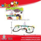 Education toy good quality battery operated toy car,electric railway train plastic toy