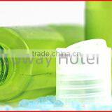 Plastic Cosmetic Bottles Clear Green Transparent Pvc Hotel Shampoo Bottle thumbnail-2