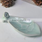 Longquan celadon lotus censer/Ceramic crafts