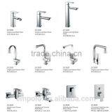Square Design Wall Mounted Bathroom Rainfall Shower Set 13 3602 thumbnail-2